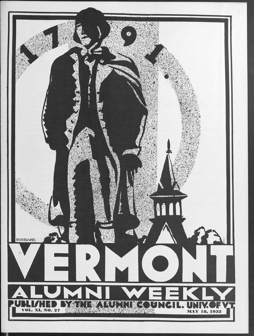 Miniature of Vermont Alumni Weekly vol. 11 no. 27