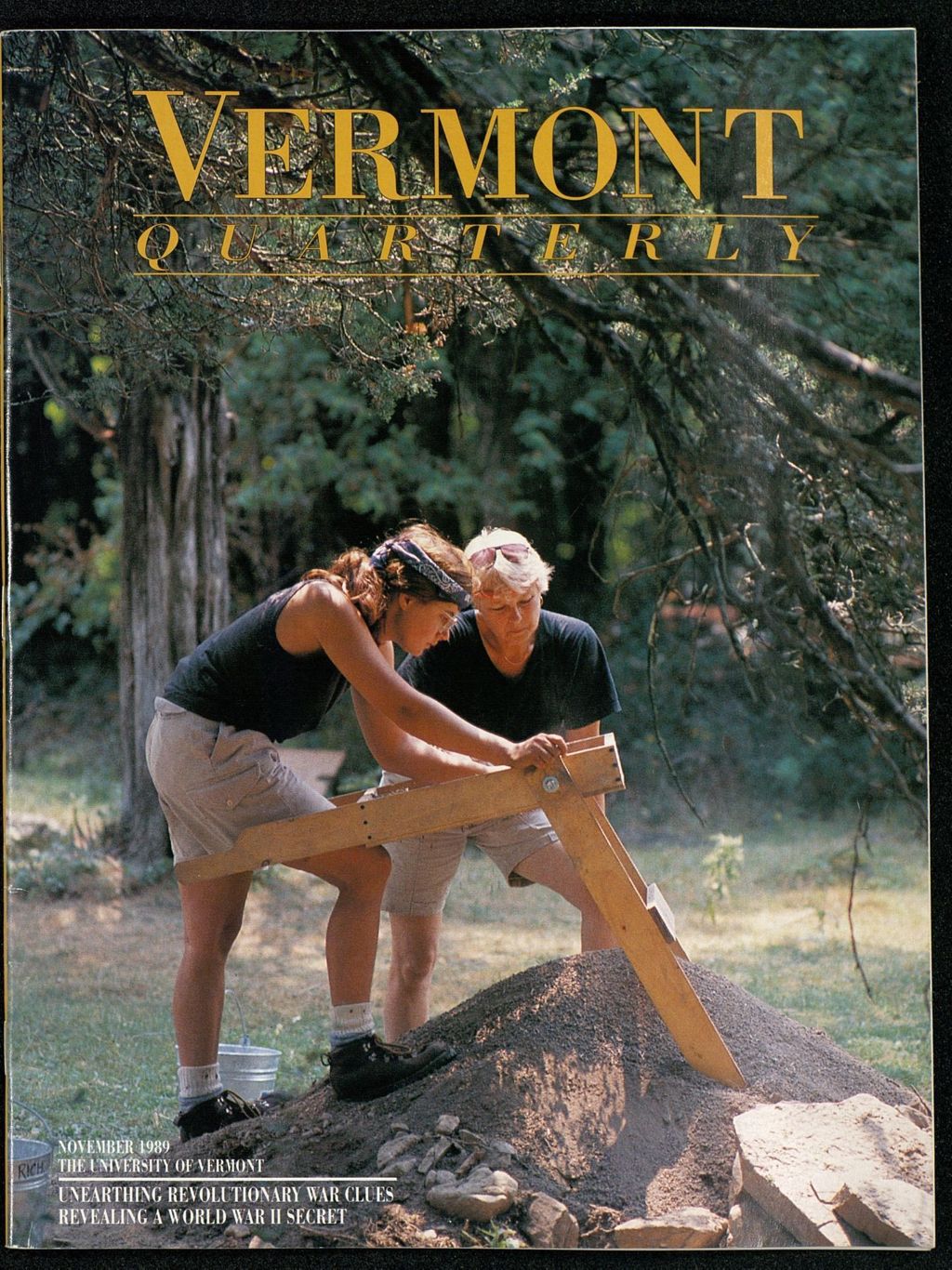 Miniature of Vermont Quarterly 1989 November