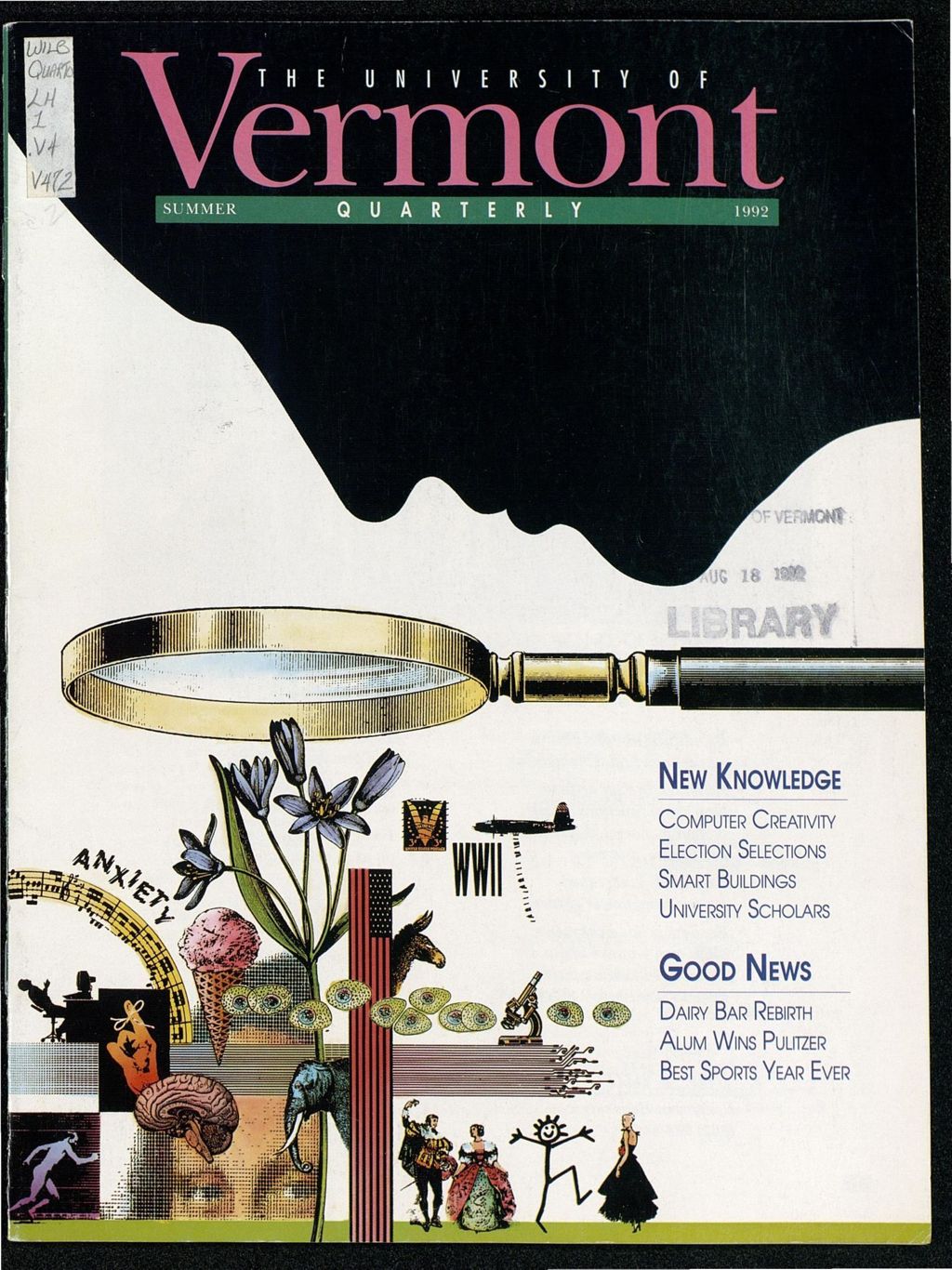 Miniature of Vermont Quarterly 1992 Summer