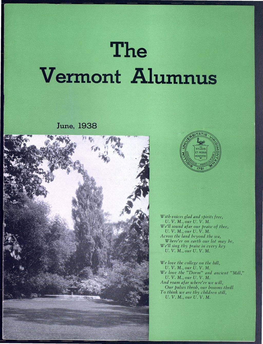 Miniature of Vermont Alumnus vol. 17 no. 09