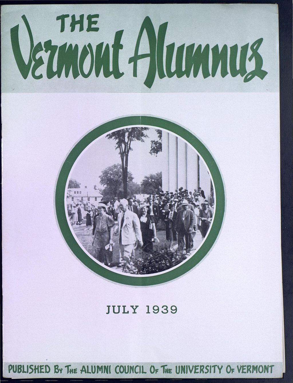 Miniature of Vermont Alumnus vol. 18 no. 10