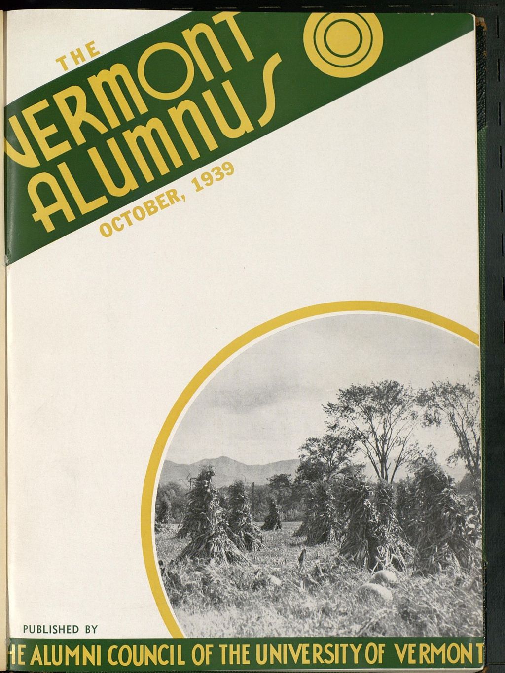 Miniature of Vermont Alumnus vol. 19 no. 01