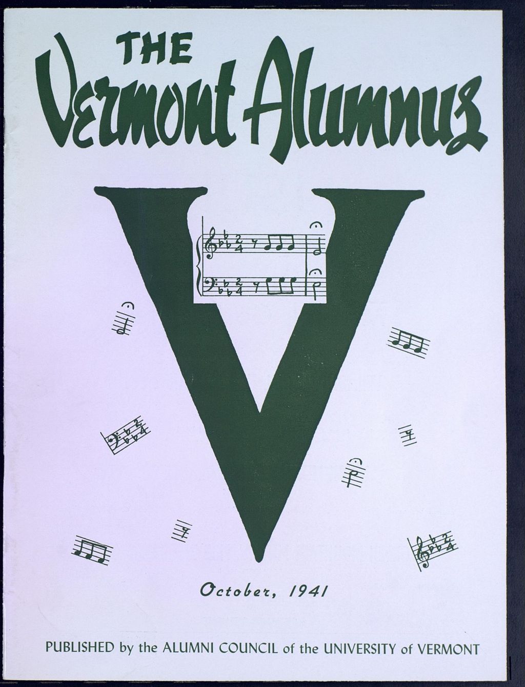 Miniature of Vermont Alumnus vol. 21 no. 01