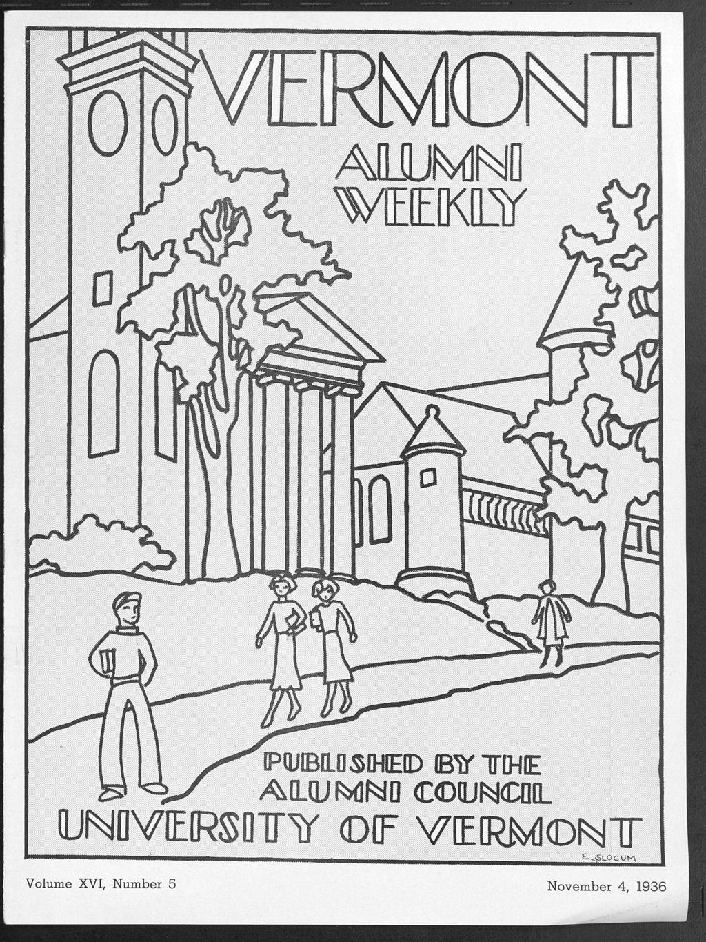 Miniature of Vermont Alumni Weekly vol. 16 no. 05