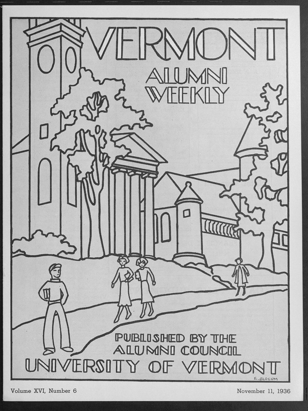 Miniature of Vermont Alumni Weekly vol. 16 no. 06