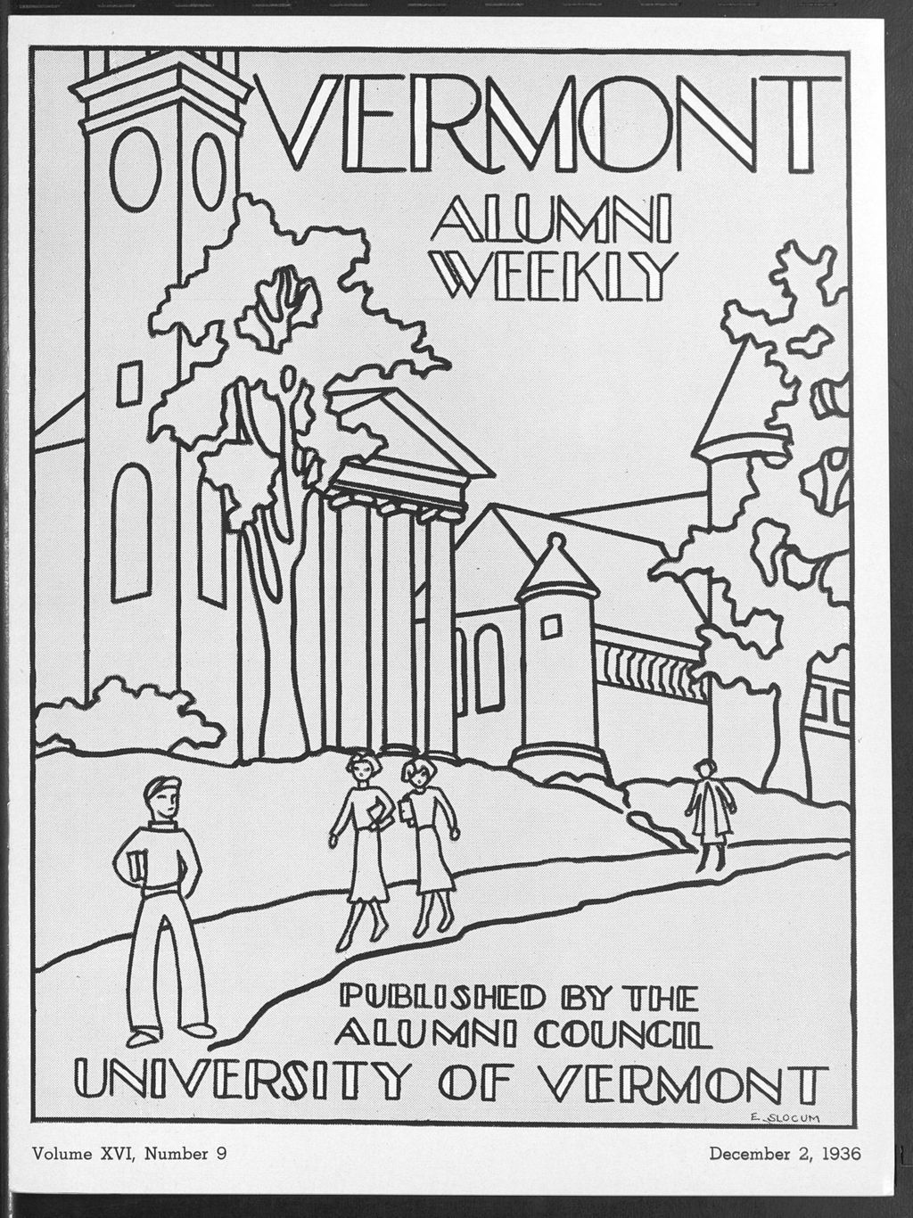 Miniature of Vermont Alumni Weekly vol. 16 no. 09