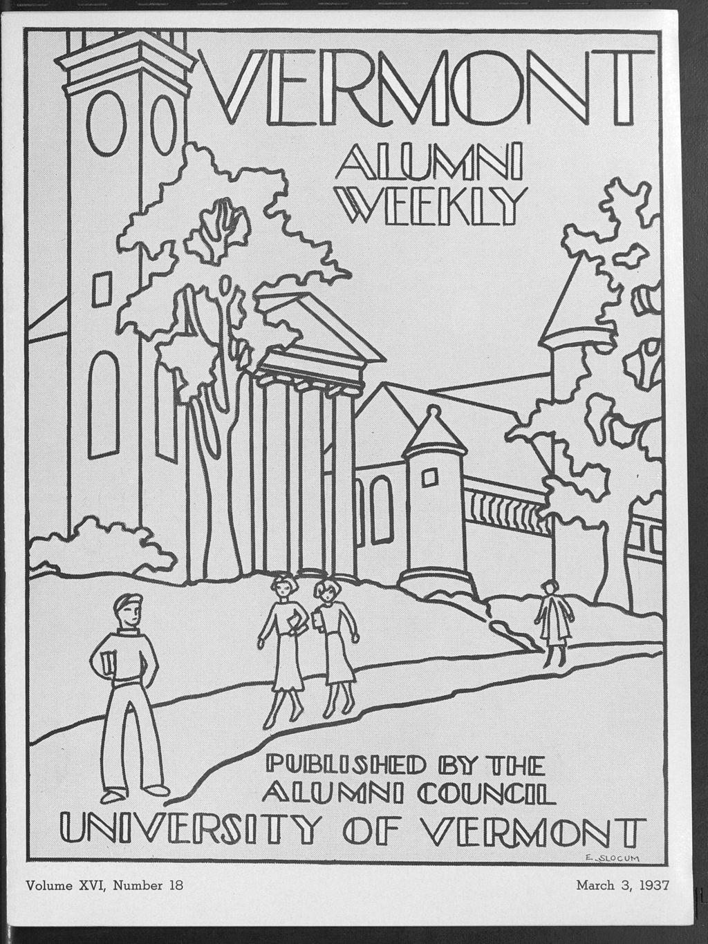 Miniature of Vermont Alumni Weekly vol. 16 no. 18