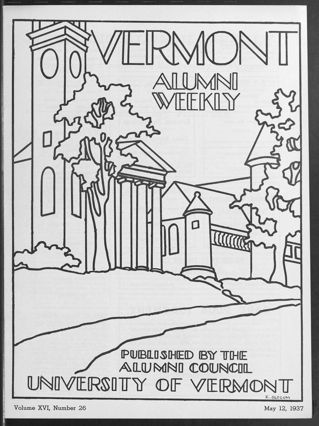 Miniature of Vermont Alumni Weekly vol. 16 no. 26