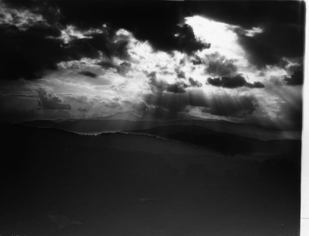 Miniature of Clouds and Camel's Hump in the distance 2