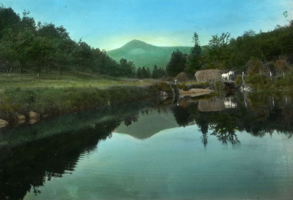 Miniature of Pico Peak and a load of hay