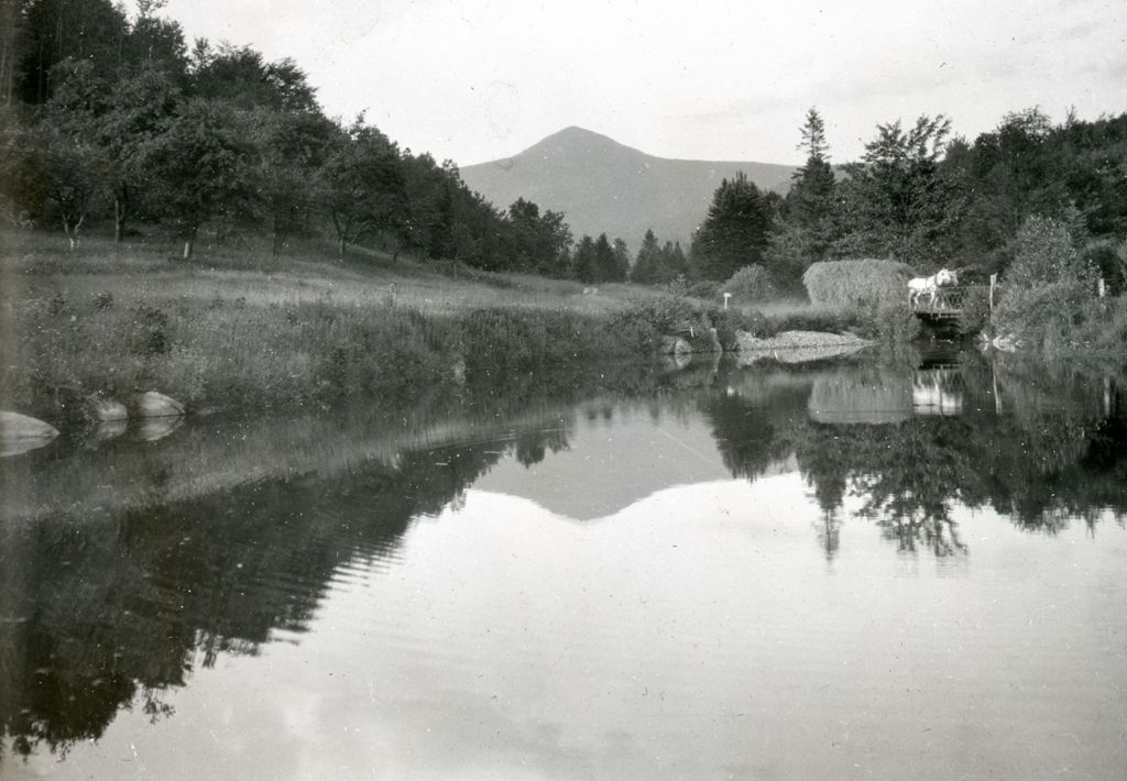 Miniature of Pico Peak and a load of hay