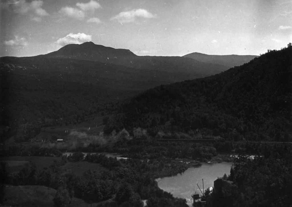 Miniature of Camel's Hump and pond