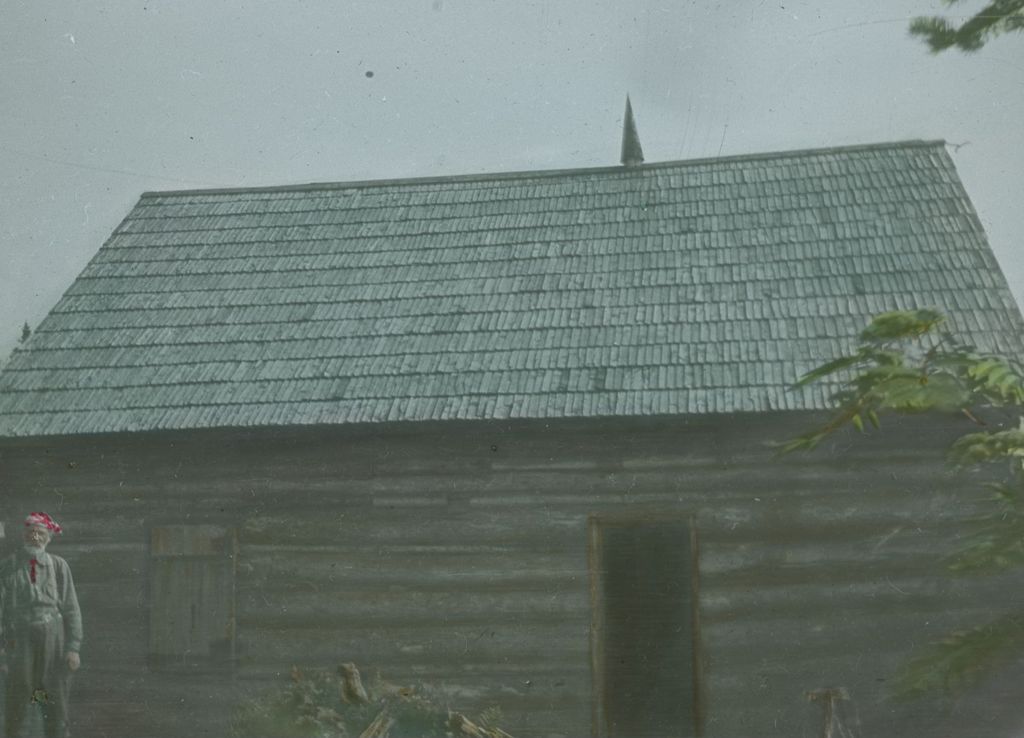 Miniature of William Seymour Monroe at the Battell Shelter