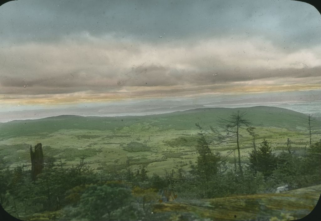 Miniature of Looking northwest from Battell Lodge at Ellen Mountain