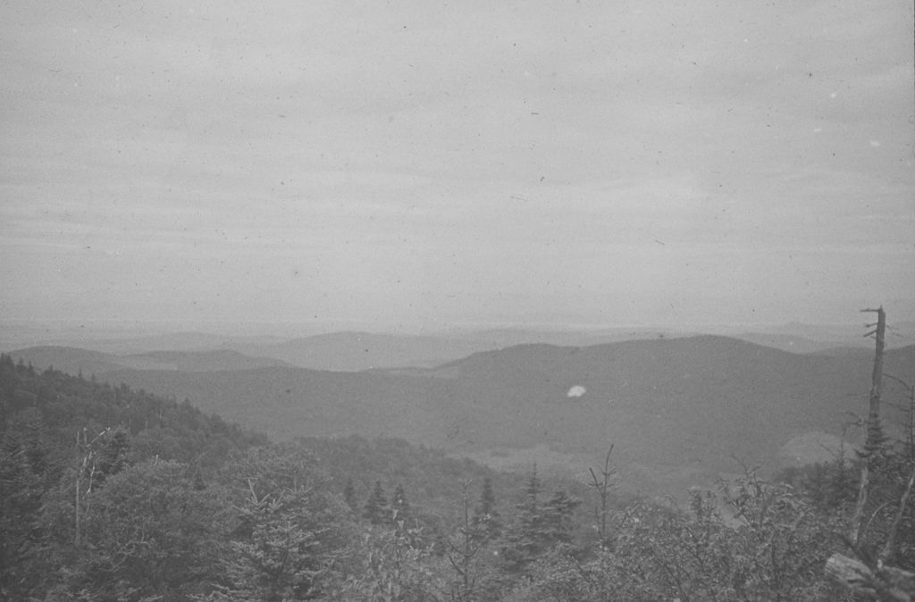 Miniature of Looking West from the Adirondack Lookout on General Stark Mountain