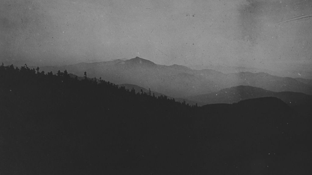 Miniature of Couching Lion (Camel's Hump) from the top of Bolton Mountain