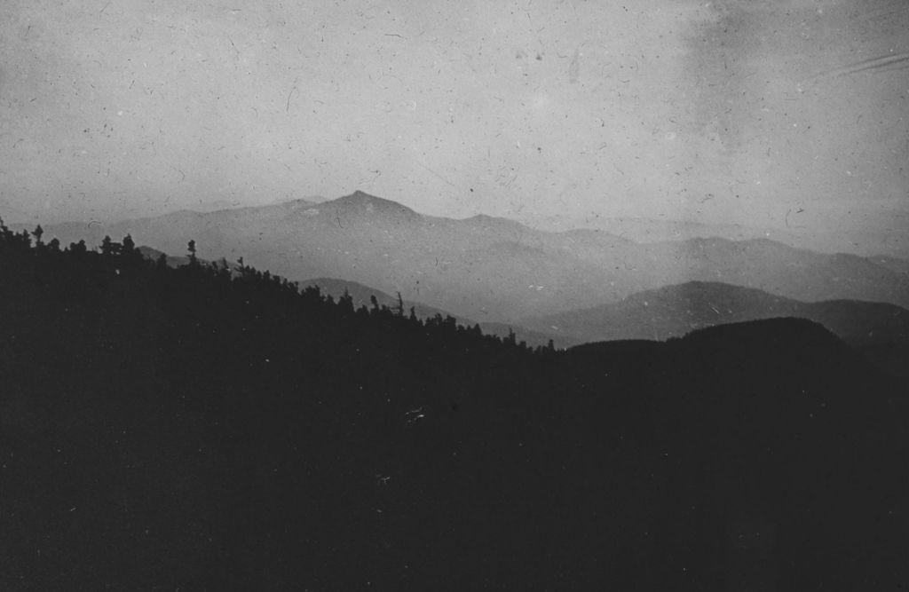 Miniature of Couching Lion (Camel's Hump) from a tree on Bolton Mountain