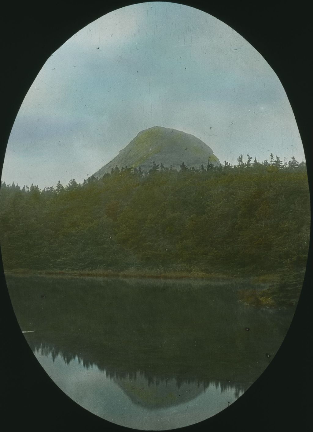 Miniature of Mount Mansfield chin from Lake of the Clouds