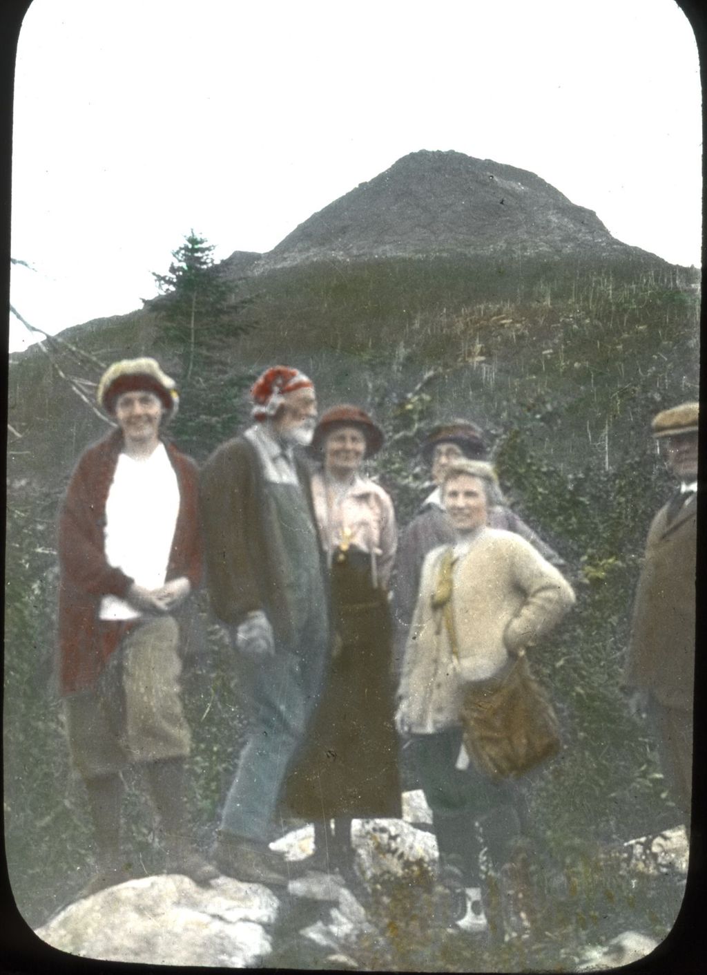 Miniature of Party on Couching Lion (Camel's Hump)