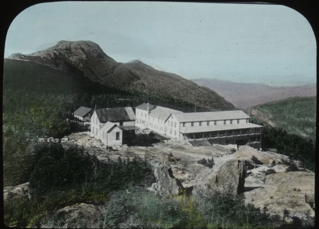 Miniature of Summit House Hotel and chin of Mount Mansfield from the South