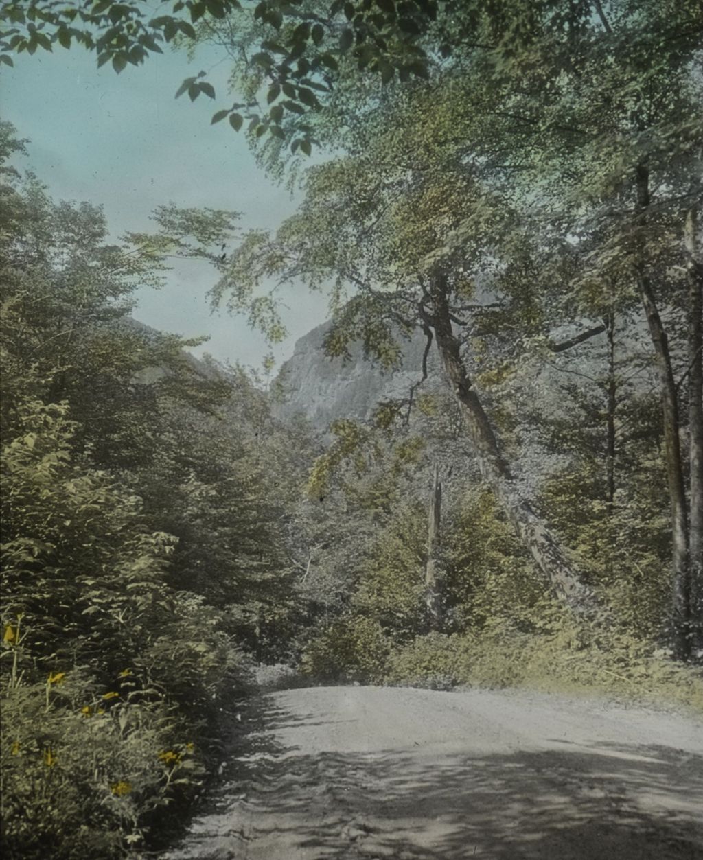 Miniature of Smugglers' Notch from the road to Barnes Camp