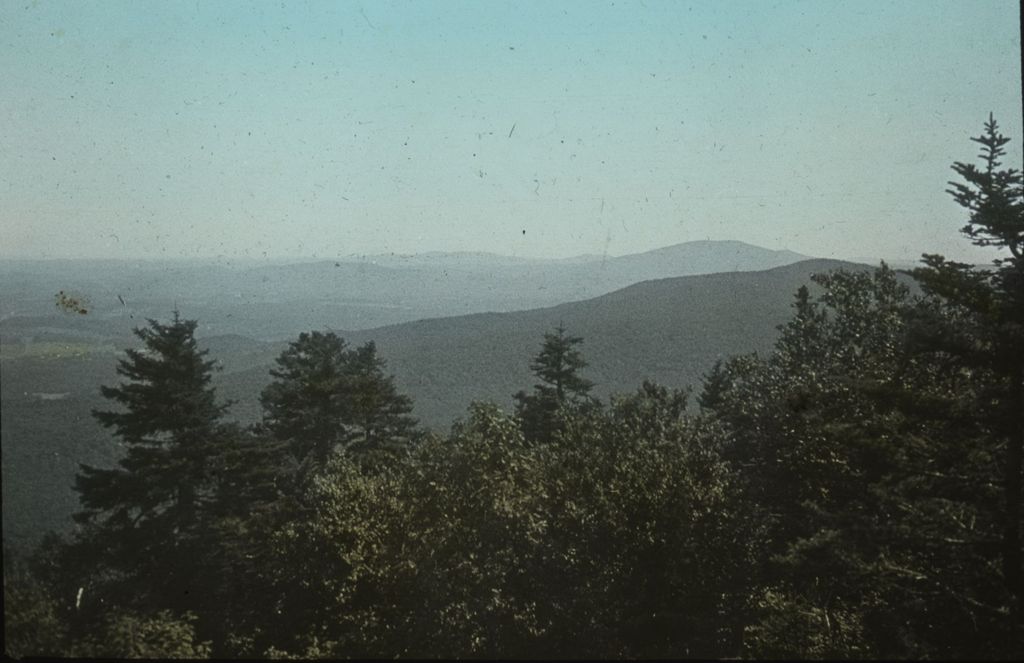 Miniature of Bromley and Stratton Mountains from Styles Peak