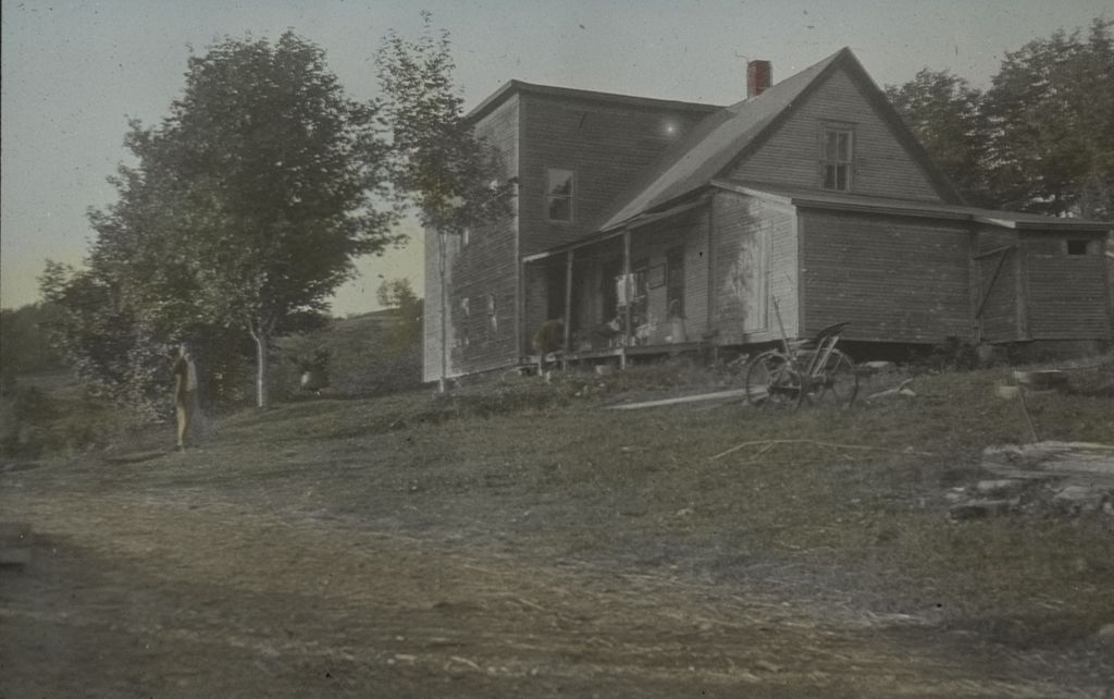 Miniature of Henry Davis House at sunset