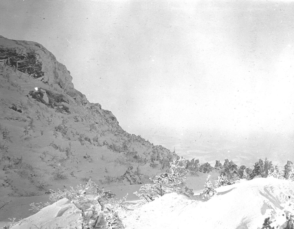 Miniature of West from a pass under the chin of Mount Mansfield