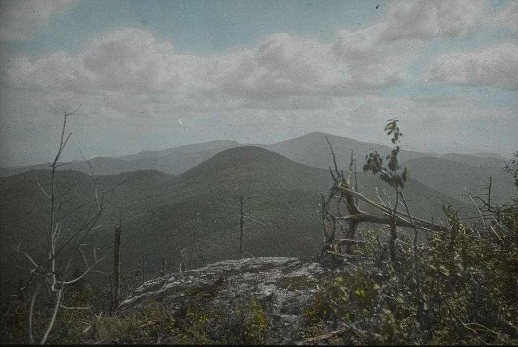 Miniature of Round Top and Bolton Mountain looking South from the Mount Mansfield forehead