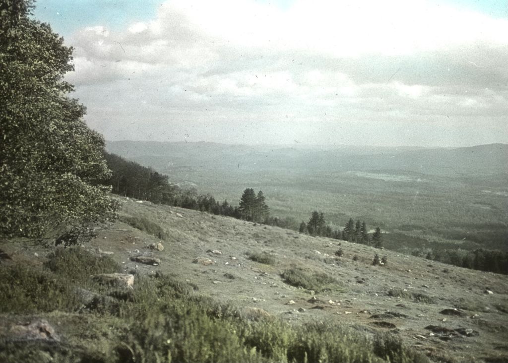 Miniature of Looking East from where Bromley Mountain crosses high pastures