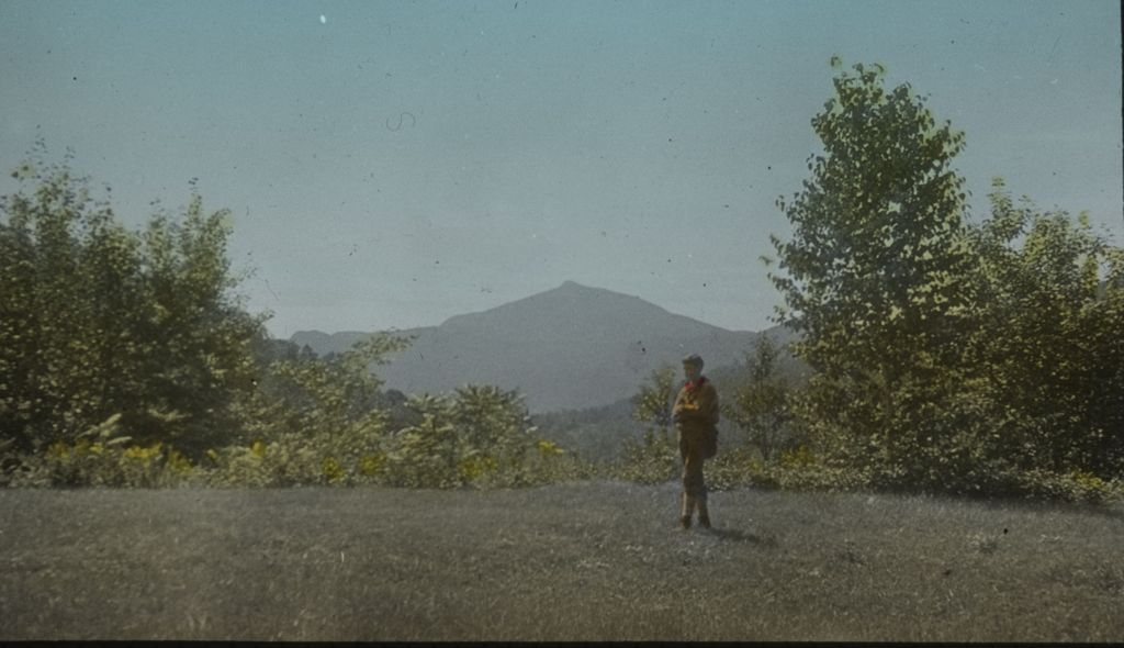 Miniature of Camel's Hump from a ruined mill clearing near Dunsmoor Lodge on Bolton