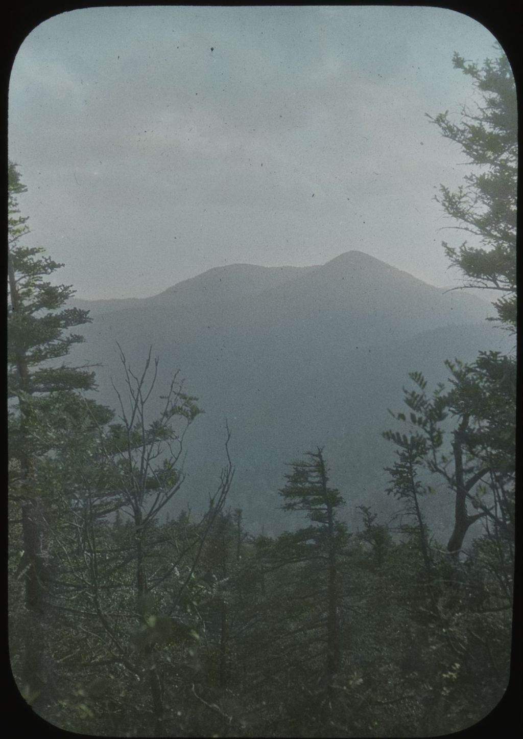 Miniature of Madonna Mountain from Whiteface Mountain near the peak