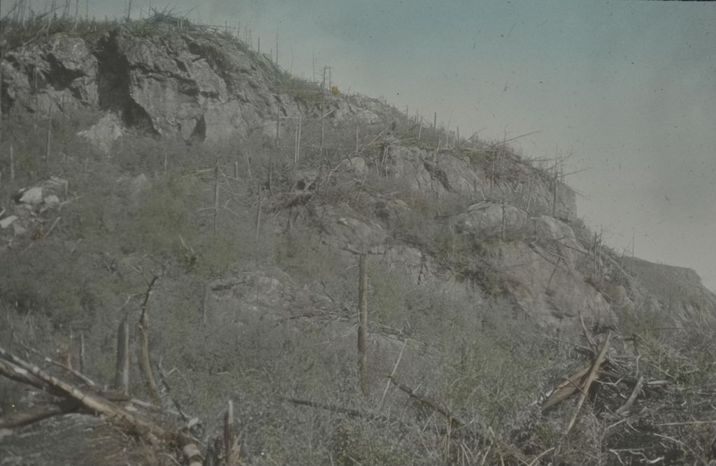 Miniature of Second knoll from first knoll on the New Trail to Couching Lion (Camel's Hump)