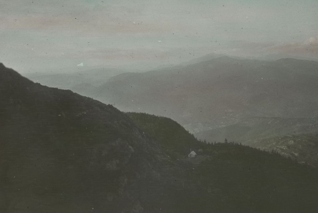 Miniature of Northwest from the east side of Couching Lion (Camel's Hump) at sunset