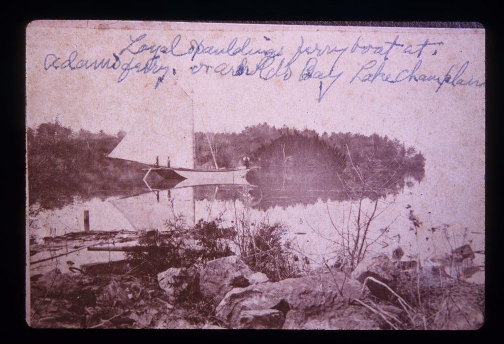 Miniature of Adams Ferry at Arnolds Bay