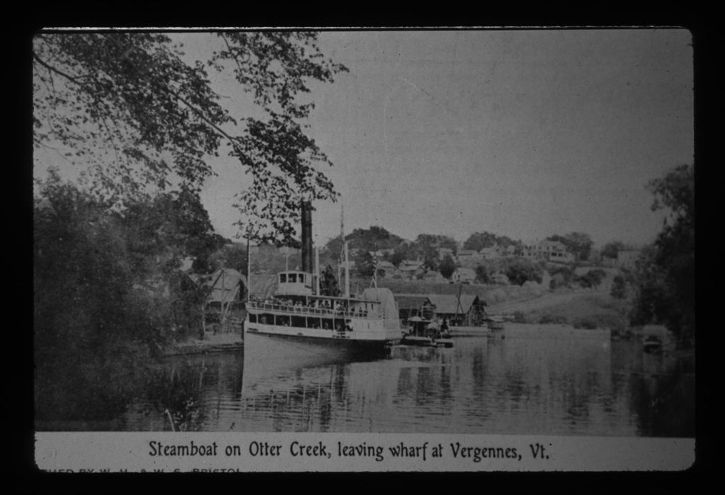 Miniature of Steamboat on Otter Creek at Vergennes