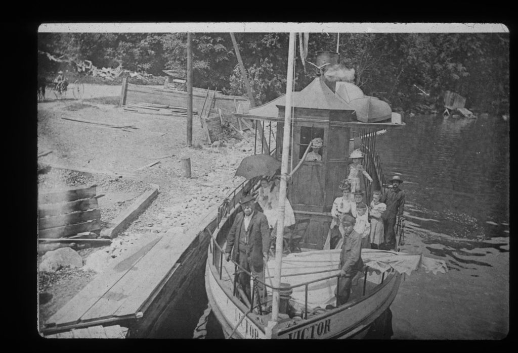 Miniature of Victor, small steamer owner L. Daniels