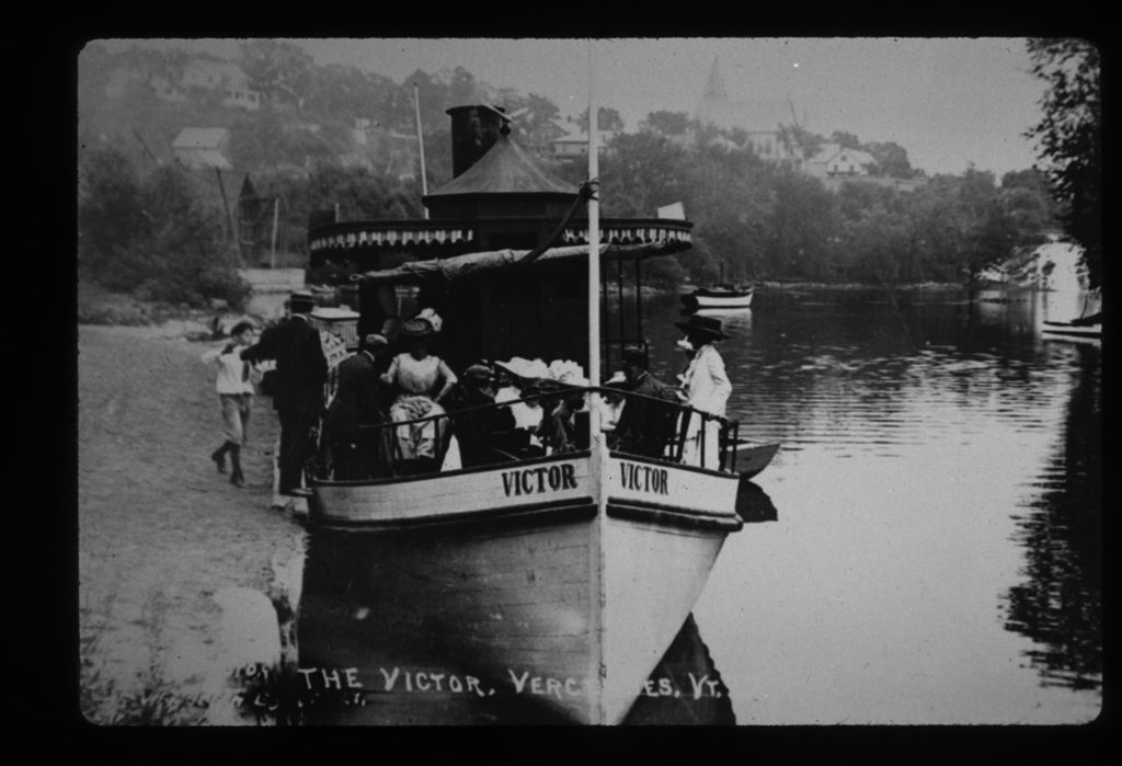 Miniature of Victor, small steamer at Vergennes