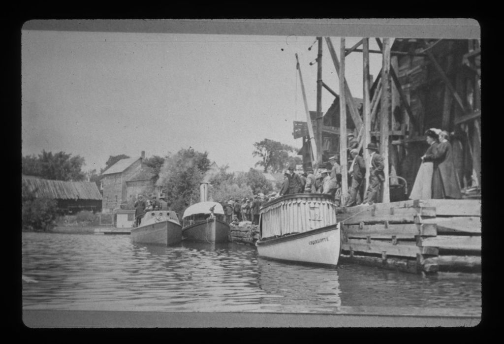 Miniature of Boats at Vergennes dock