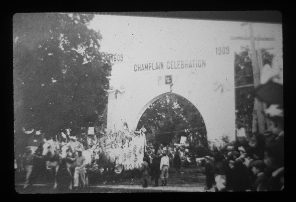 Miniature of Champlain Tercentenary - 1909