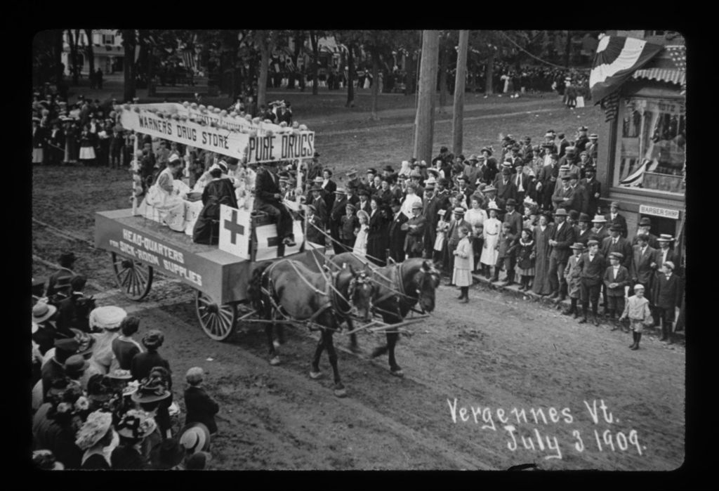 Miniature of Champlain Tercentenary July 3-1909