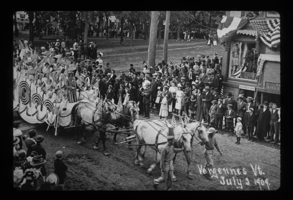 Miniature of Champlain Tercentenary July 3-1909