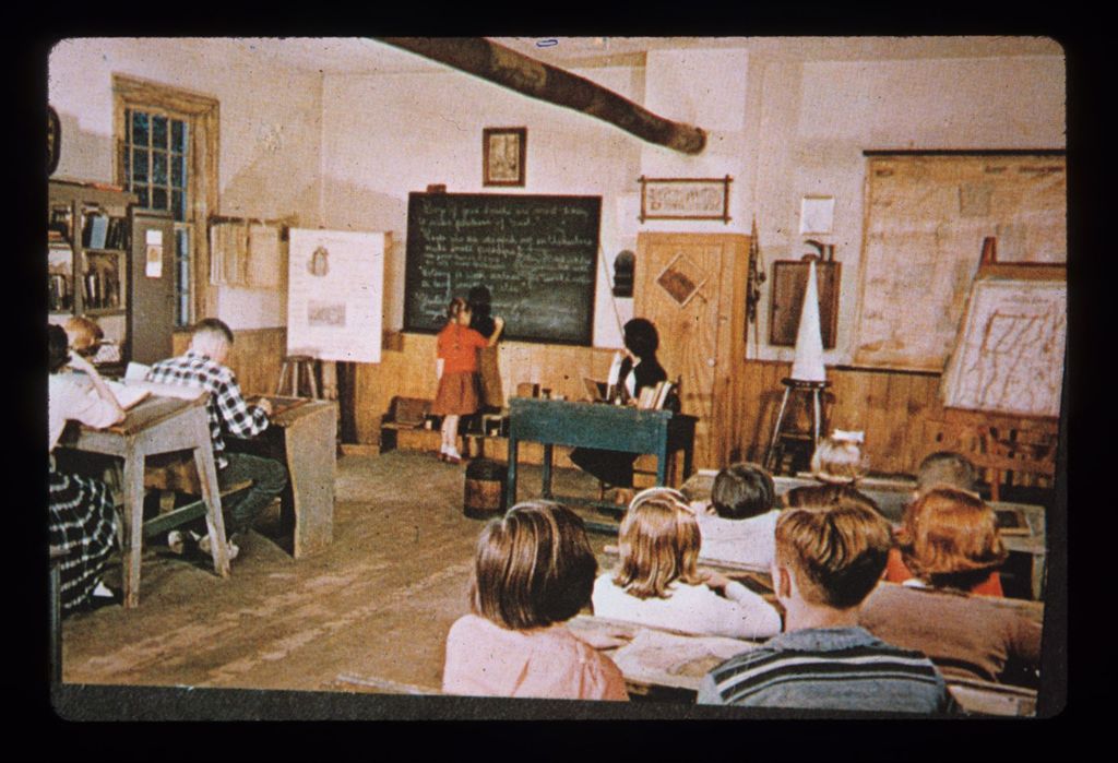 Miniature of Vergennes School House - now at Shelburne Museum