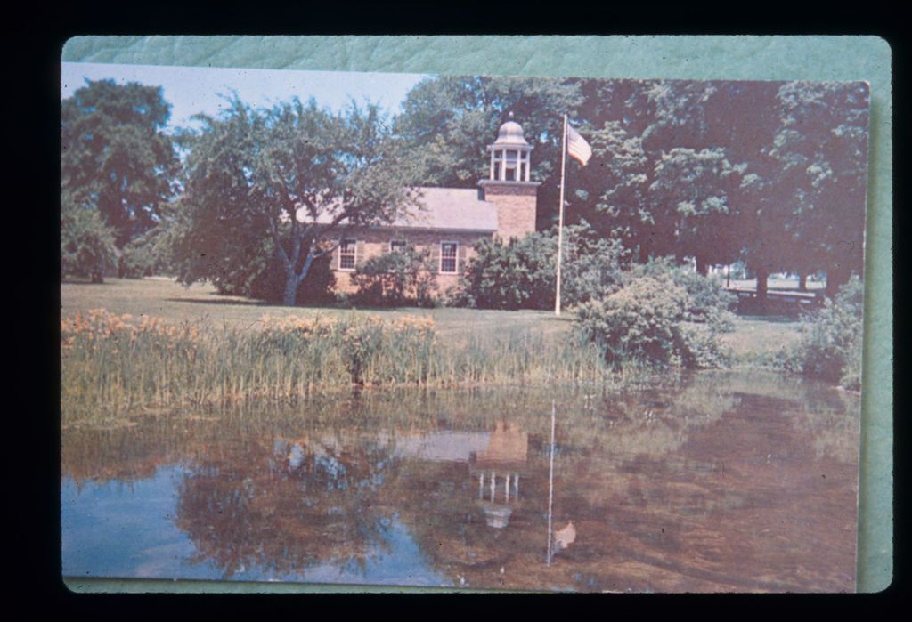 Miniature of Early Vergennes School moved to Shelburne Museum