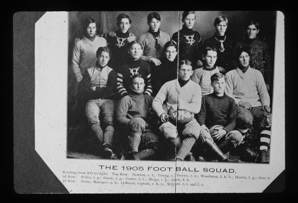 Miniature of School Team football 1905