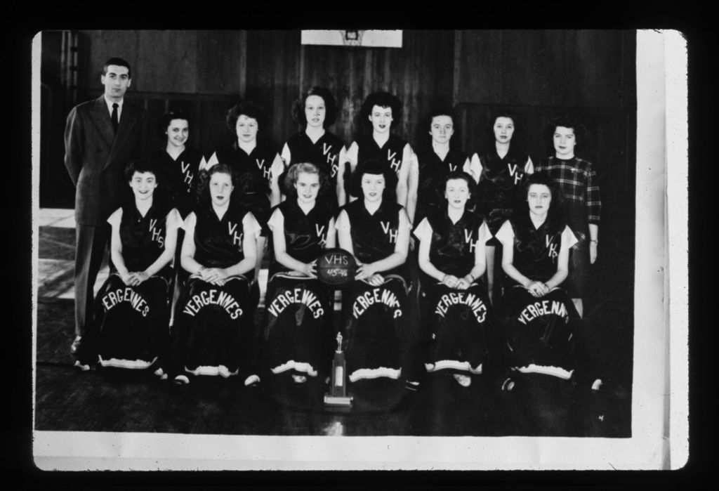 Miniature of School Team girl's basketball 1945-46