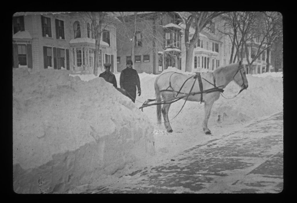 Miniature of Winter: Raymond Slack, Raymond Charboneau, and horse "Dick"