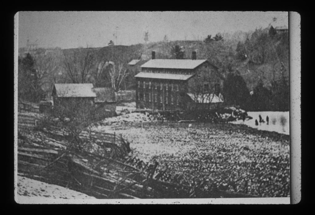 Miniature of Woolen Mill, Lewis Creek, North Ferrisburgh