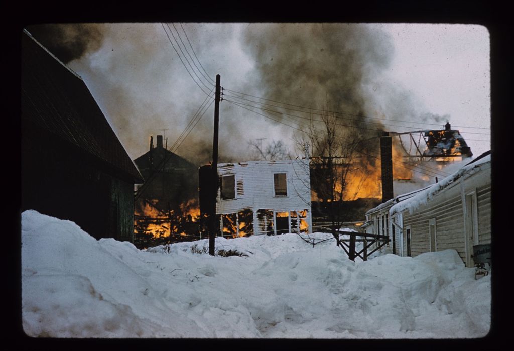 Miniature of Vergennes Fire of 1958