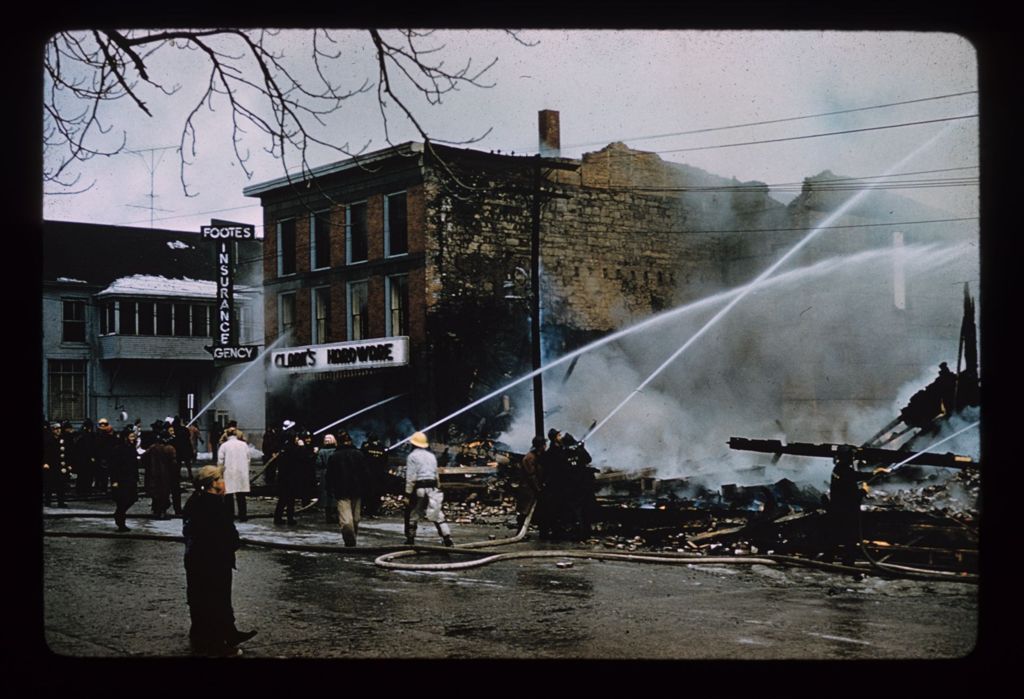 Miniature of Vergennes Fire of 1958